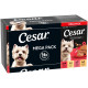Cesar Classic Mix Paté Multipack Nassfutter Hund Schale (150 g)