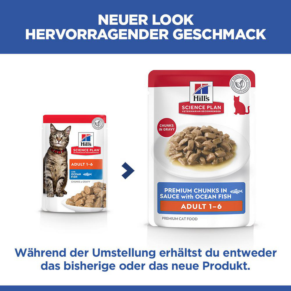 Hill's Adult Ozeanfisch Katzen-Nassfutter 85 g