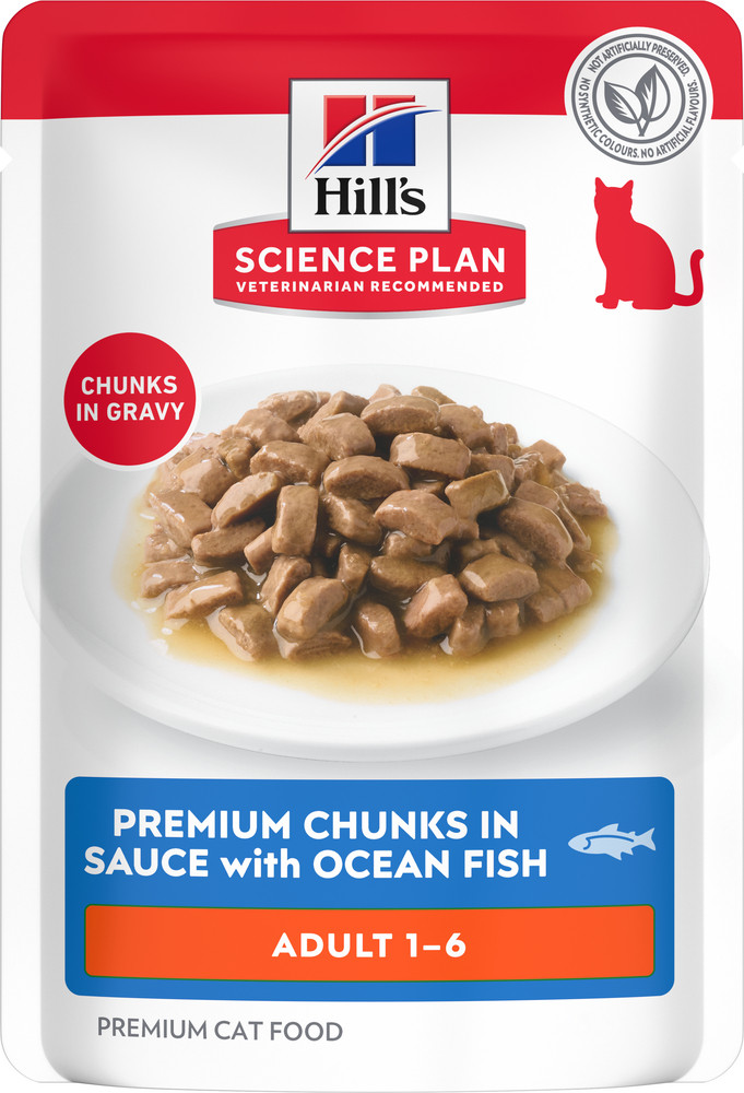 Hill's Adult Ozeanfisch Katzen-Nassfutter 85 g