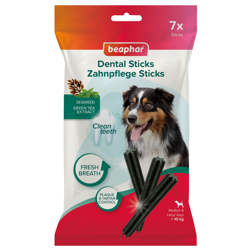 Beaphar Dental Sticks für mittelgroße / große Hunde