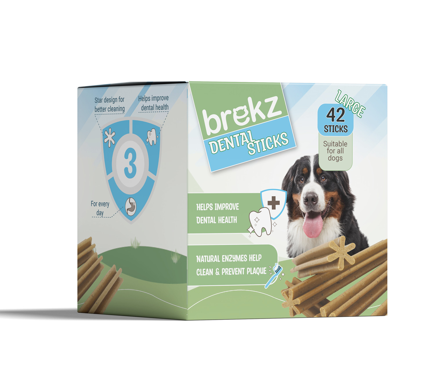 Brekz Dental Sticks  - Giant Hundesnack