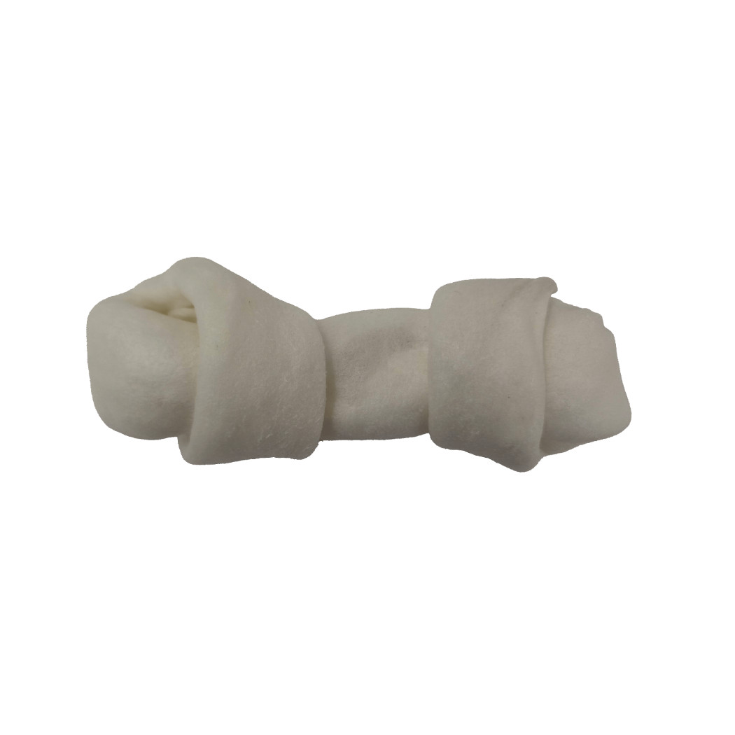 Brekz Dental Rawhide - knoopbeen 9 cm kauwsnack hond