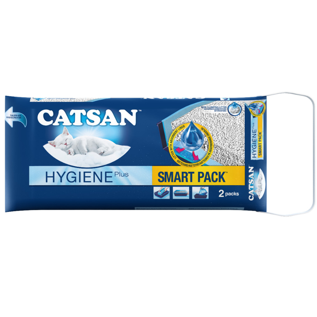 Catsan Hygiene Plus Smart Pack Katzenstreu