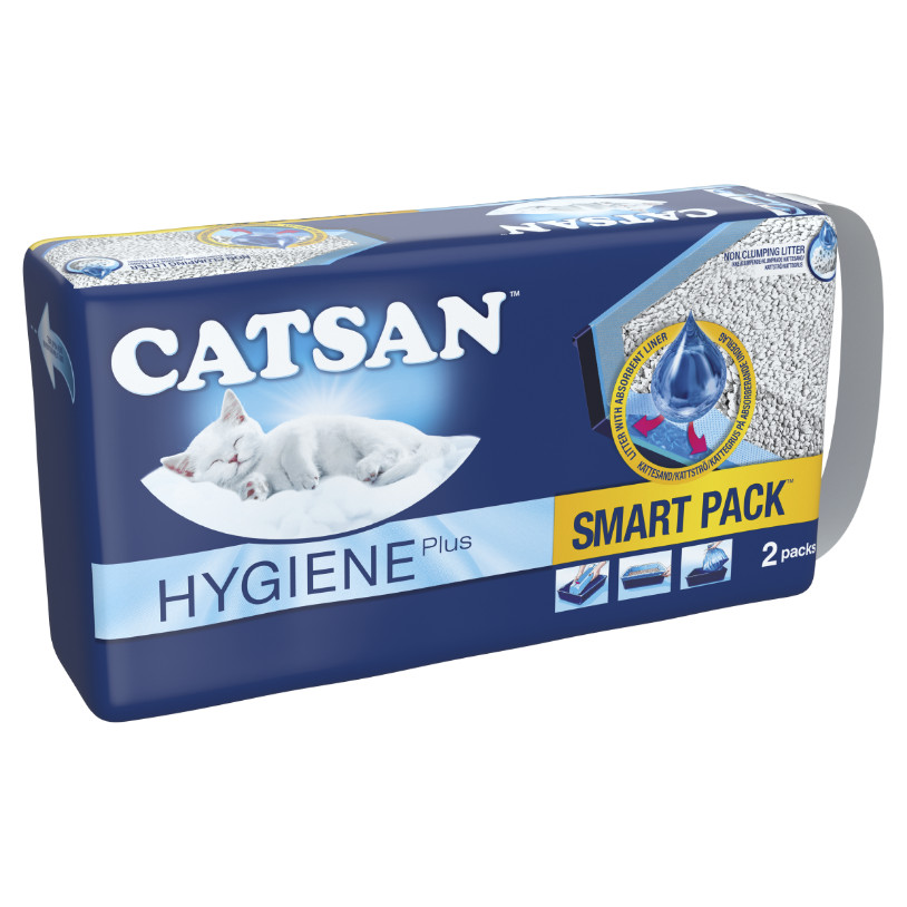 Catsan Hygiene Plus Smart Pack Katzenstreu