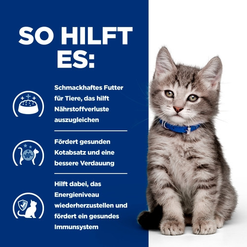 Hill's Prescription Diet Kitten I/D Digestive Care Nassfutter für Kätzchen mit Huhn (Beutel)