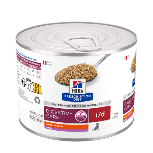 Hill's Prescription Diet Puppy I/D Digestive Care Nassfutter für Welpen mit Huhn (Dose)