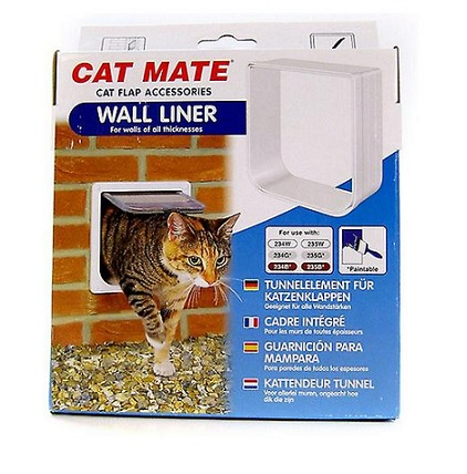 Afbeelding Cat Mate Wall Liner Voor Kattenluik Wit door Brekz.nl