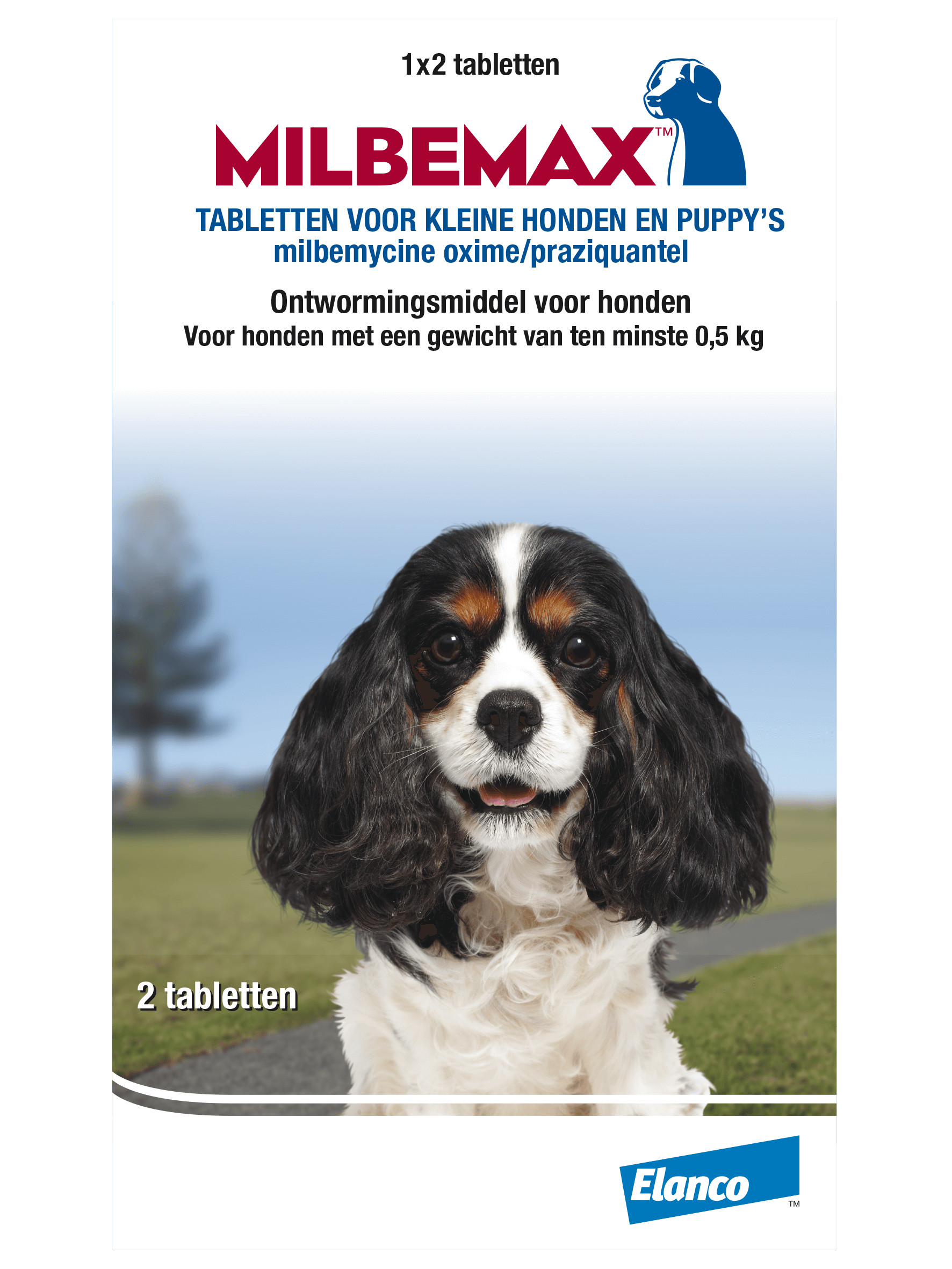 Milbemax Entwurmungstabletten für kleine Hunde und Welpen 50 Tabletten