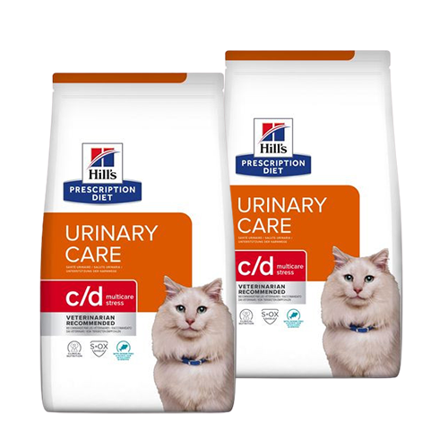 Afbeelding van 2 x 12 kg Hill's Prescription Diet C/D Multicare Stress Urinary Care kattenvoer met kip