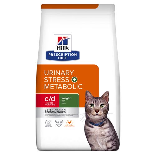 Afbeelding Hill's Prescription Metabolic+Urinary Stress Weight+Urinary Care kat 1,5 kg door Brekz.nl