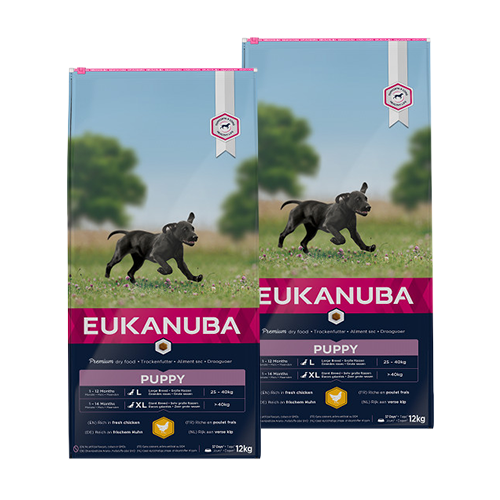 Eukanuba Growing Puppy Large Breed kip hondenvoer 15 kg