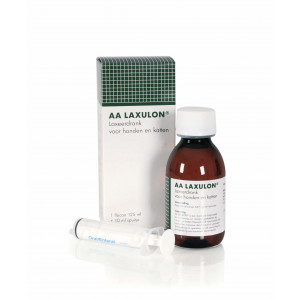 Afbeelding van 125ml AA Laxulon voor hond en kat