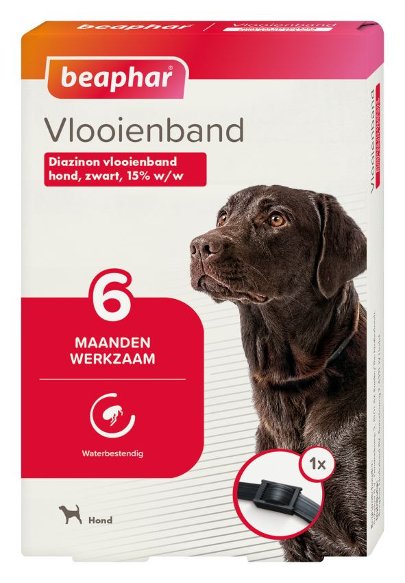 Afbeelding Beaphar vlooienband hond Zwart door Brekz.nl