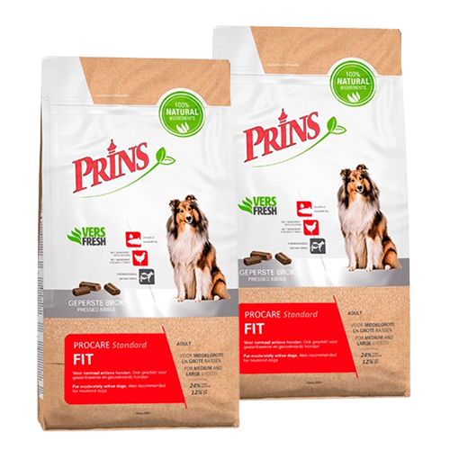 Prins ProCare Standard Fit hondenvoer 2 x 15 kg
