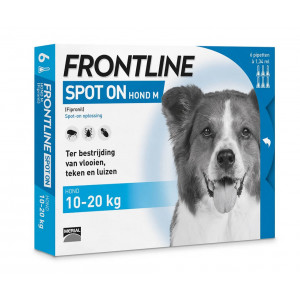 Frontline Spot On pour chiens 10 - 20 kg 3 pipettes