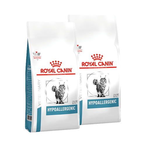 Royal Canin Veterinary Hypoallergenic kattenvoer 2 x 4,5 kg