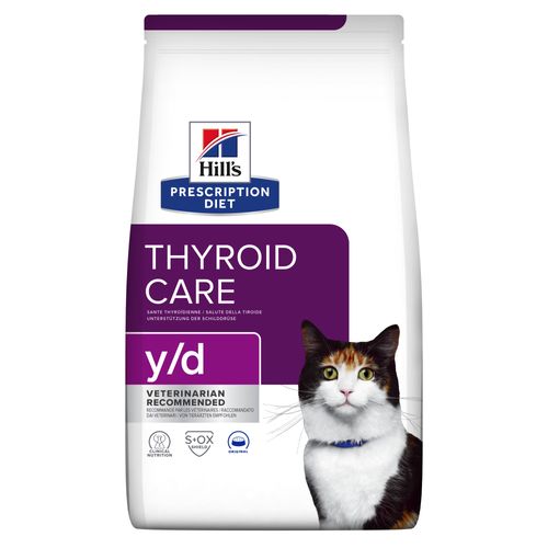 Afbeelding Hill's Prescription Diet Y/D kattenvoer 5 kg door Brekz.nl