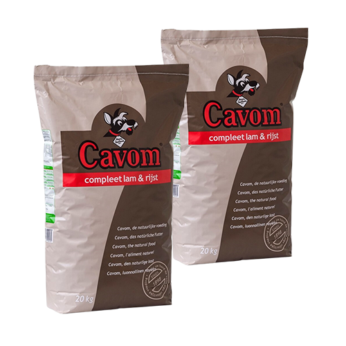 Cavom Compleet Lam/Rijst hondenvoer 20 kg