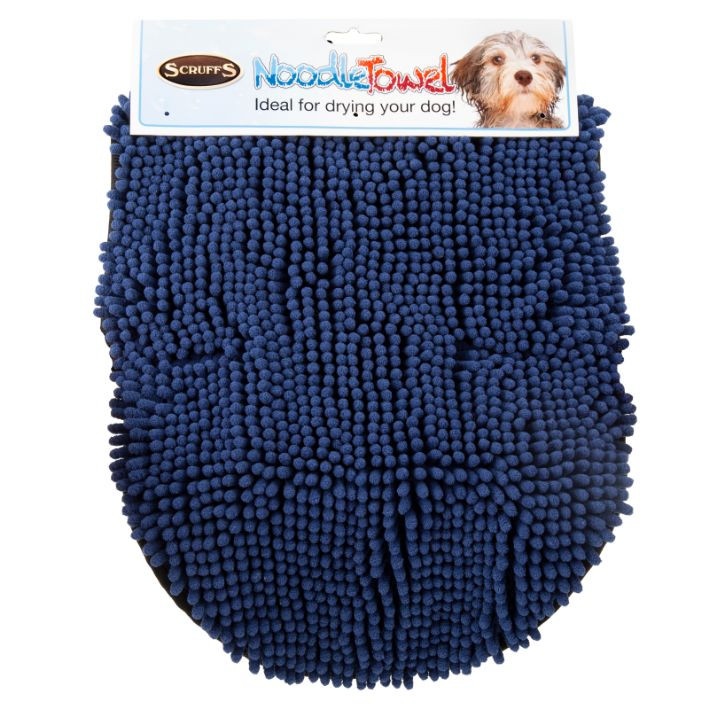 Hondenhanddoek Noodle Dry Blauw