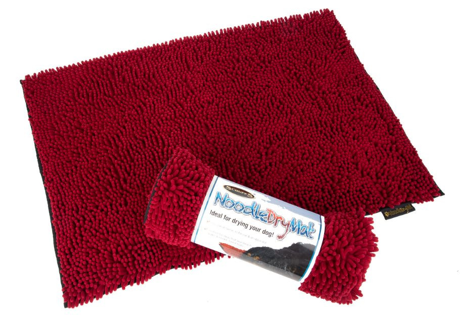 Afbeelding Scruffs Noodle Dry Mat - 90 x 60 cm - Rood door Brekz.nl