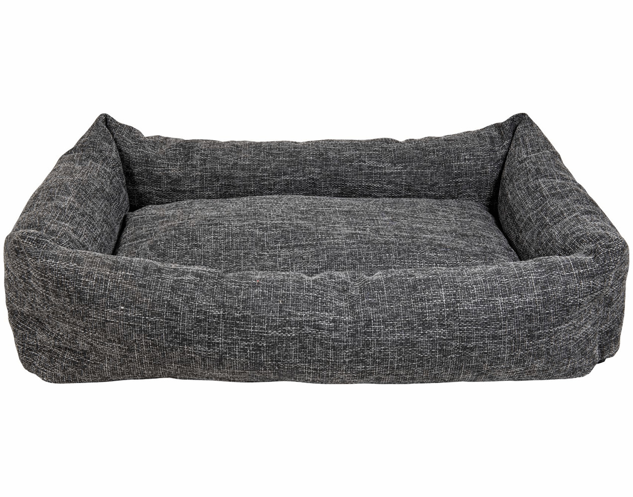 Tweed hondenmand Zwart 90 x 65 cm