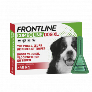 Image de 5 x 6 pipettes Front-line Comboline (Spot On) pour chien XL