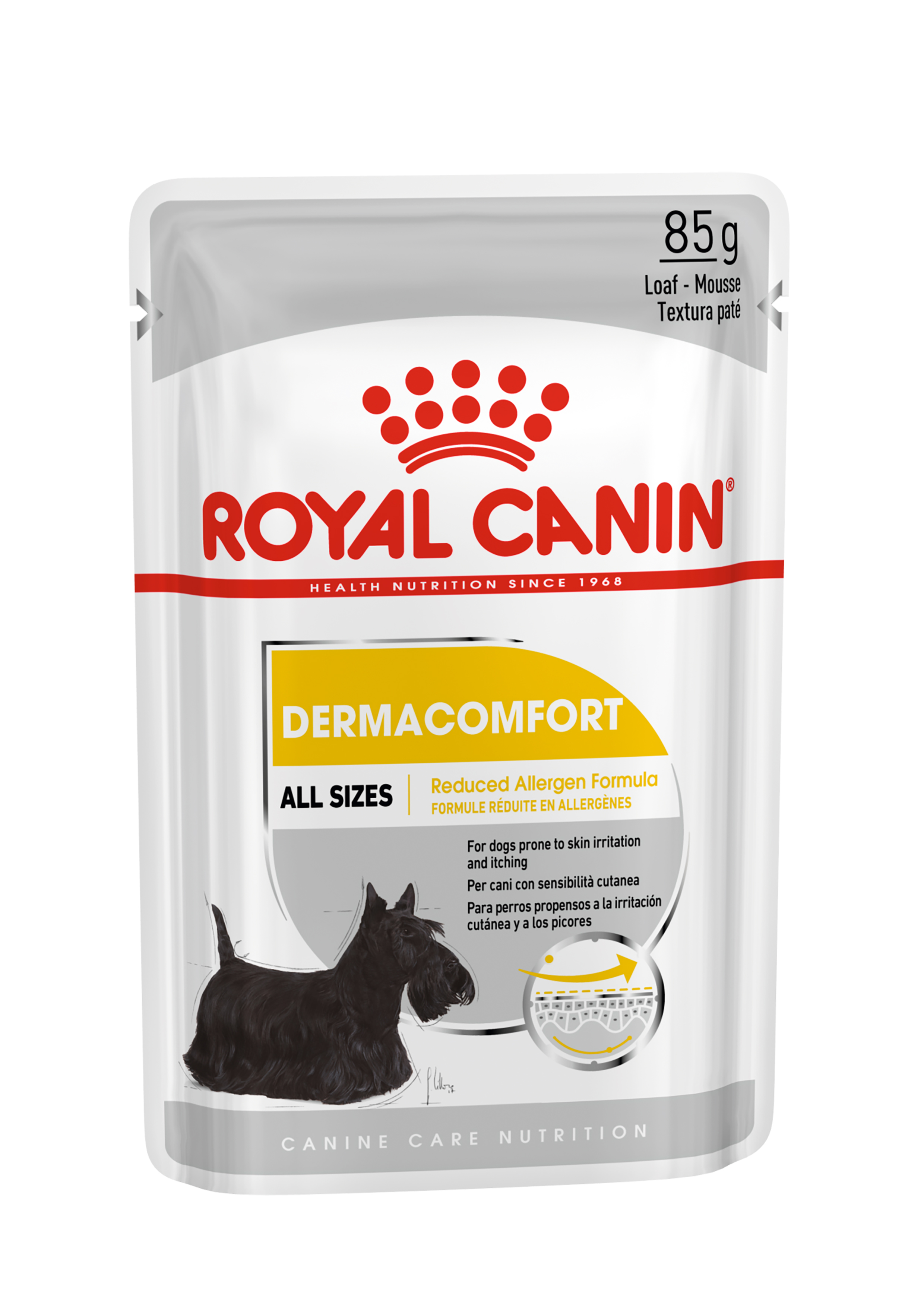 Afbeelding Royal Canin Dermacomfort Wet - 12 x 95 g door Brekz.nl