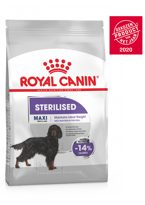 Afbeelding Royal Canin Maxi Sterilised hondenvoer 3 kg door Brekz.nl