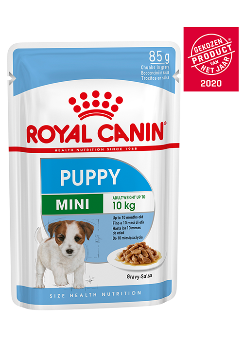 Afbeelding Royal Canin Mini Puppy natvoer 12 zakjes door Brekz.nl