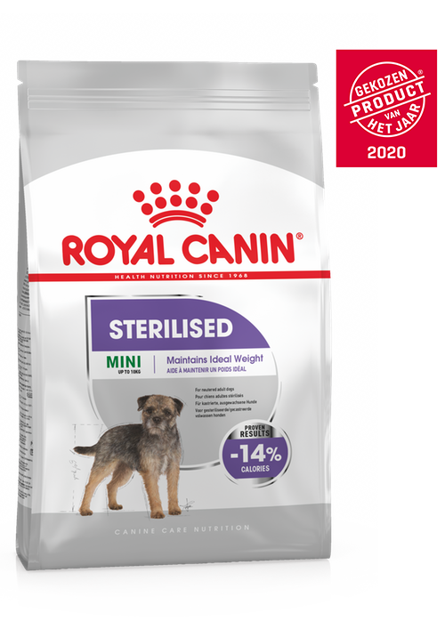 Afbeelding Royal Canin Mini Sterilised hondenvoer 8 kg door Brekz.nl