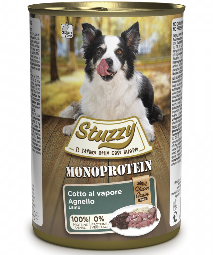 STU DOG MONOP. LAMB 400GR 00001