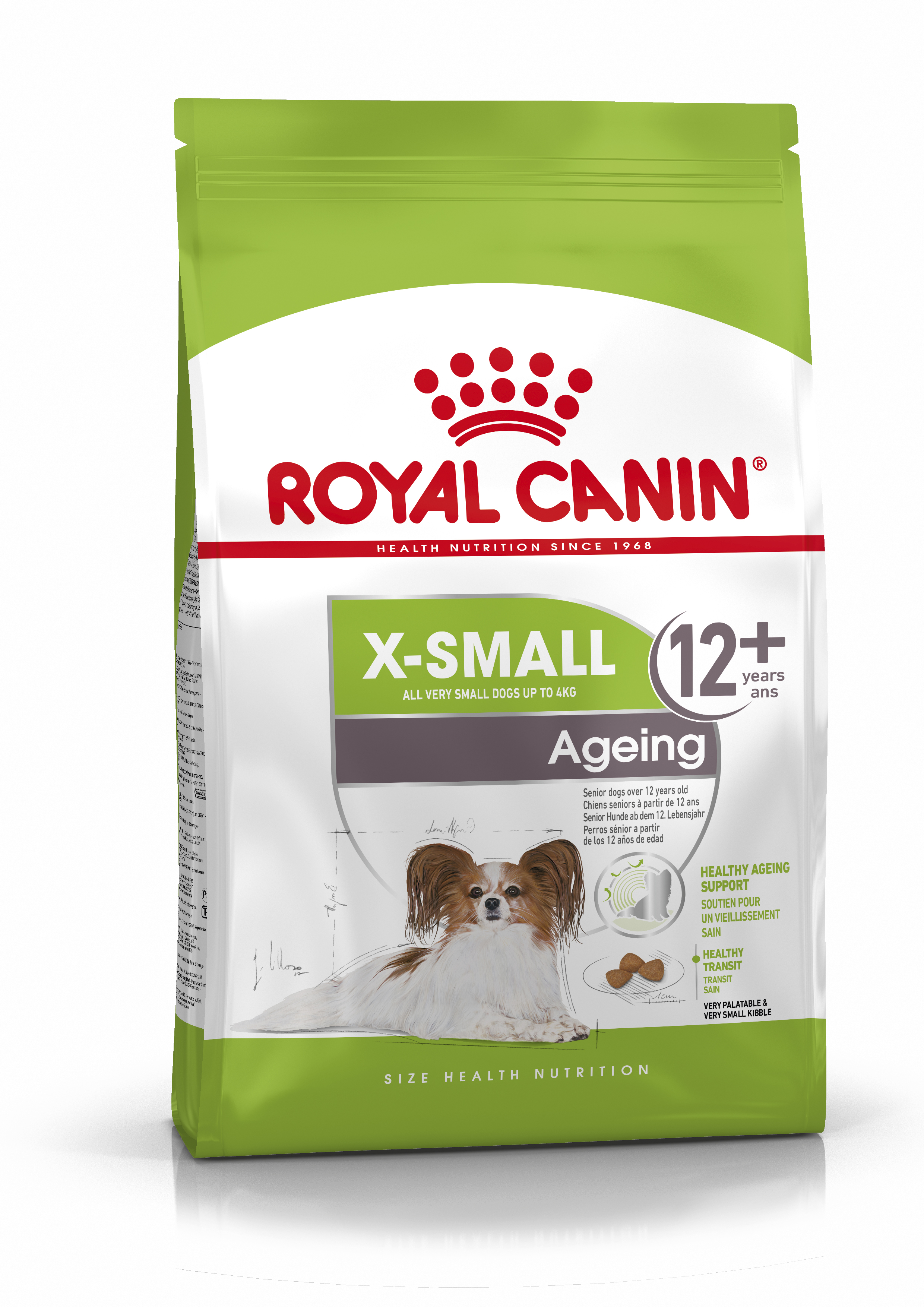 Afbeelding Royal Canin X-Small Ageing 12+ hondenvoer 1.5 kg door Brekz.nl