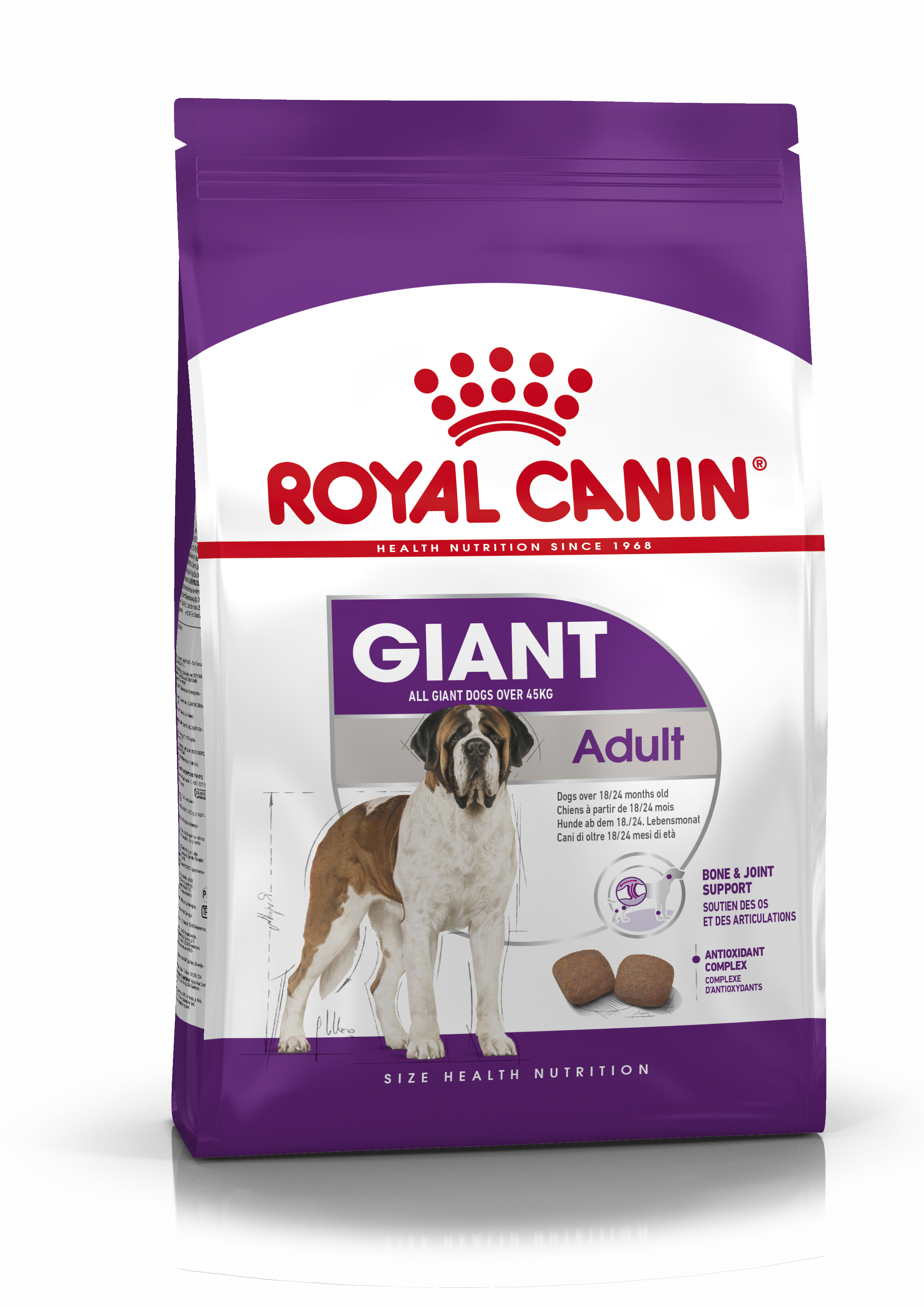 Afbeelding Royal Canin Giant adult hondenvoer 15 + 3 kg gratis door Brekz.nl