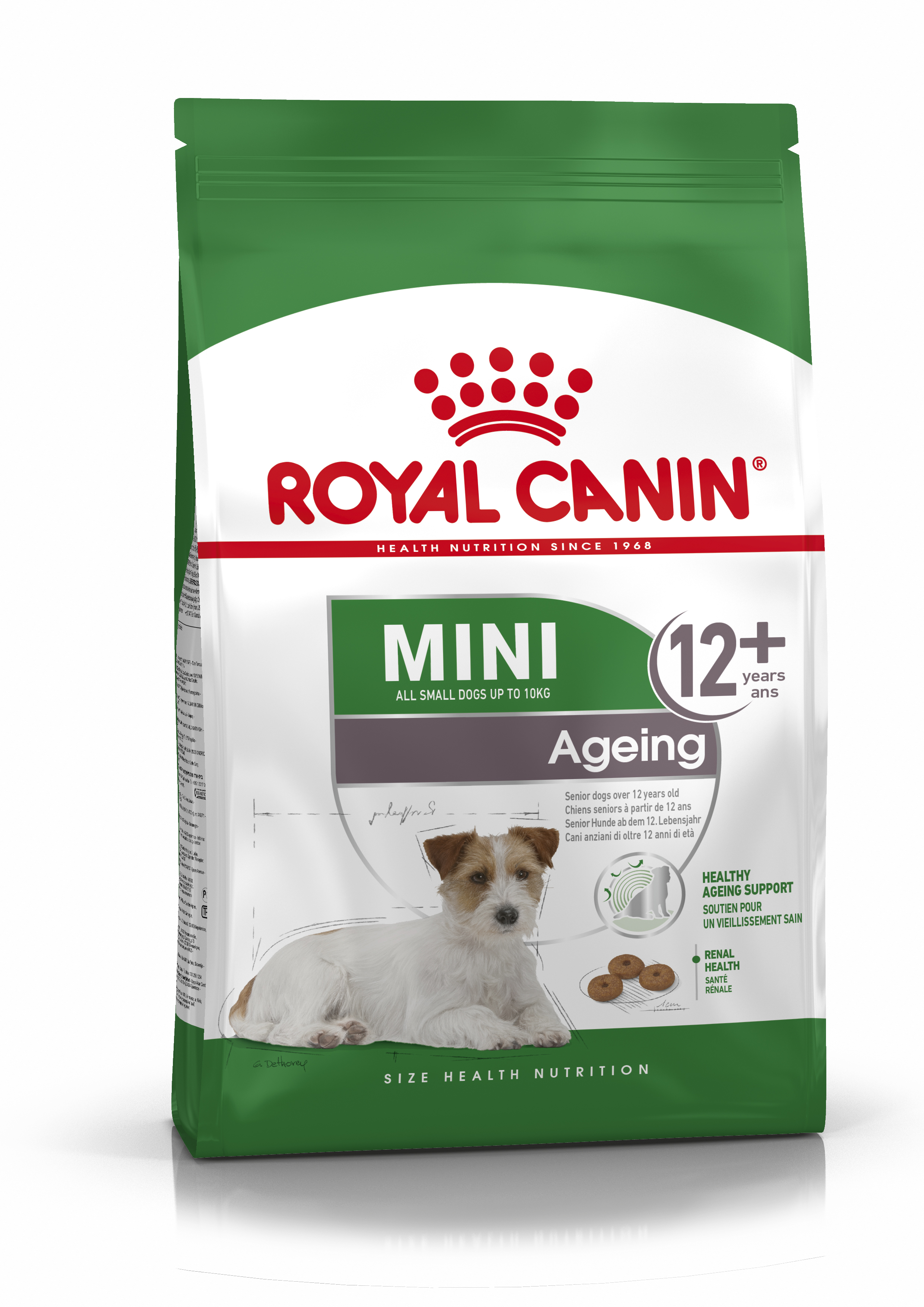 Afbeelding Royal Canin Mini Ageing +12 hondenvoer 3.5 kg door Brekz.nl