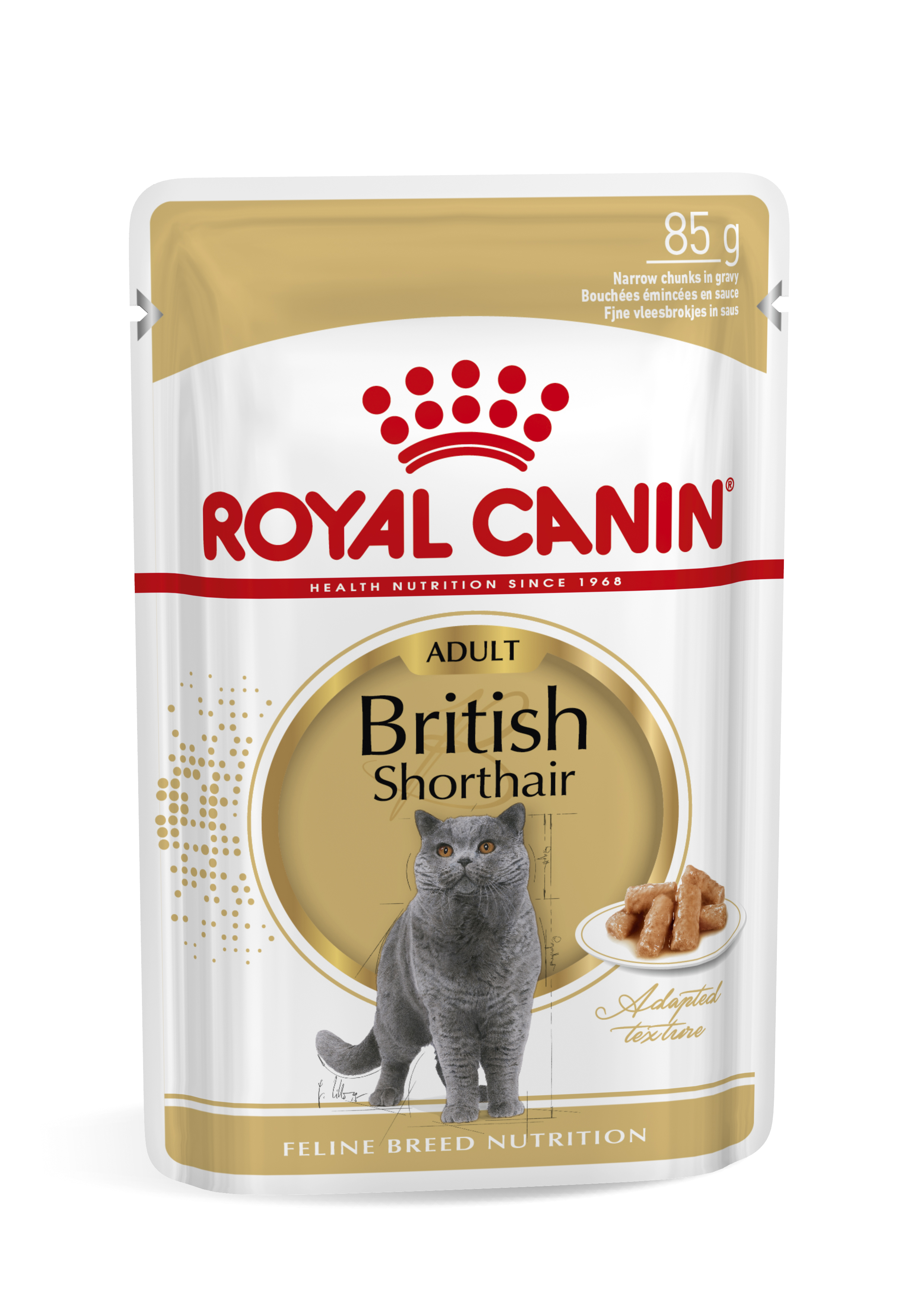 Afbeelding Royal Canin British Shorthair Adult Pouch 12 zakjes door Brekz.nl