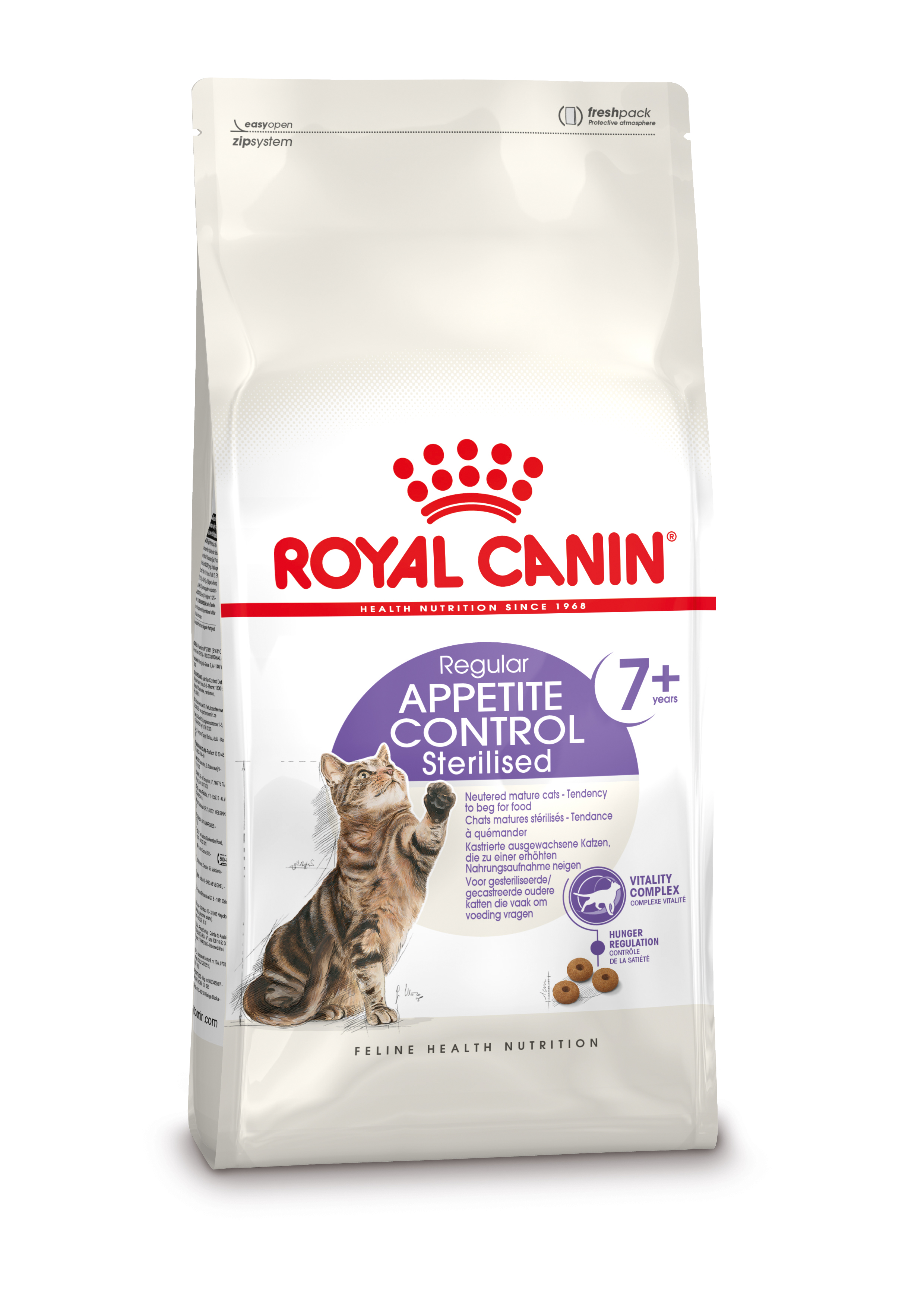 Afbeelding Royal Canin Sterilised Appetite Control 7+ kattenvoer 1.5 kg door Brekz.nl