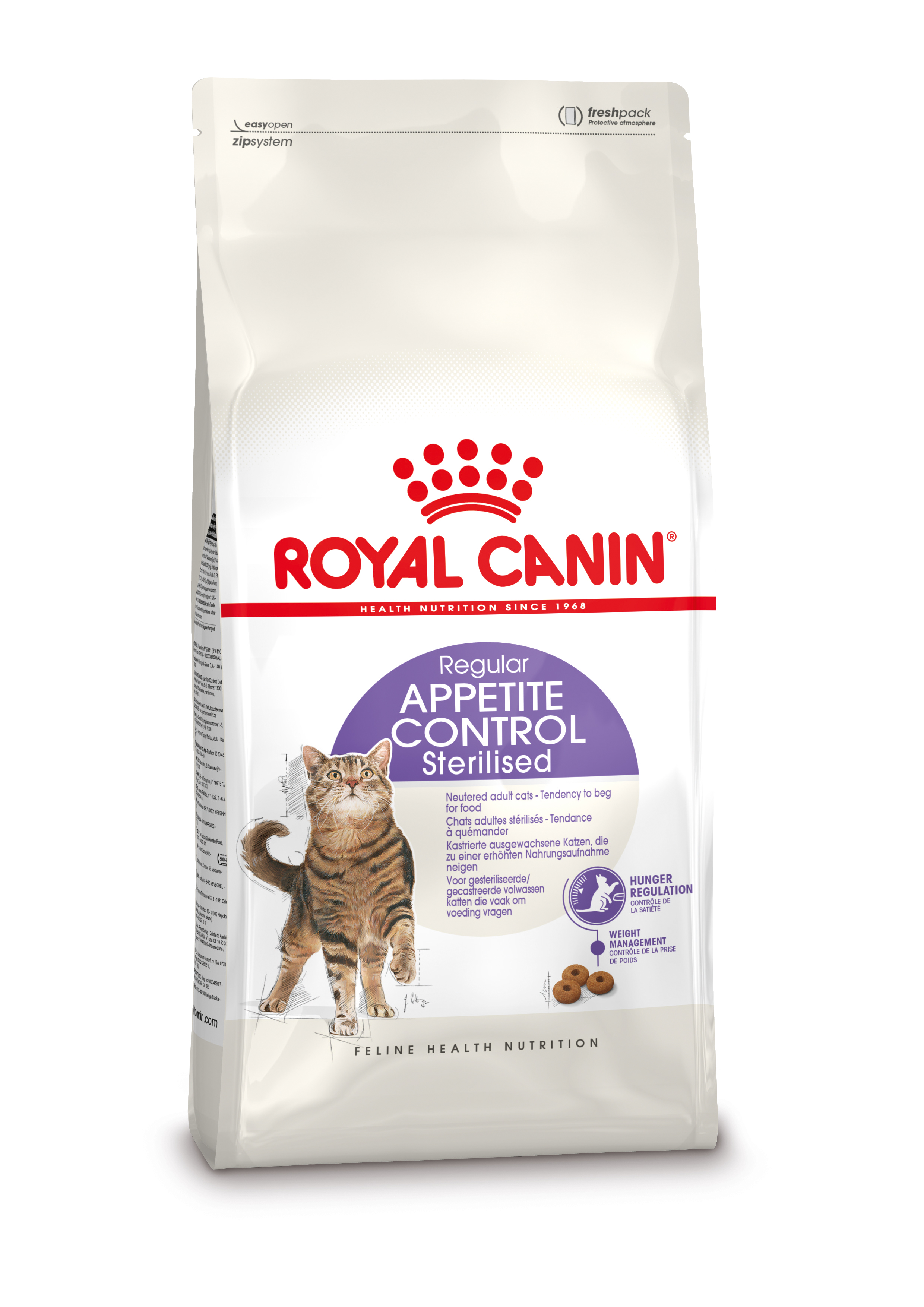 Afbeelding Royal Canin Sterilised Appetite Control kattenvoer 2 x 10 kg door Brekz.nl