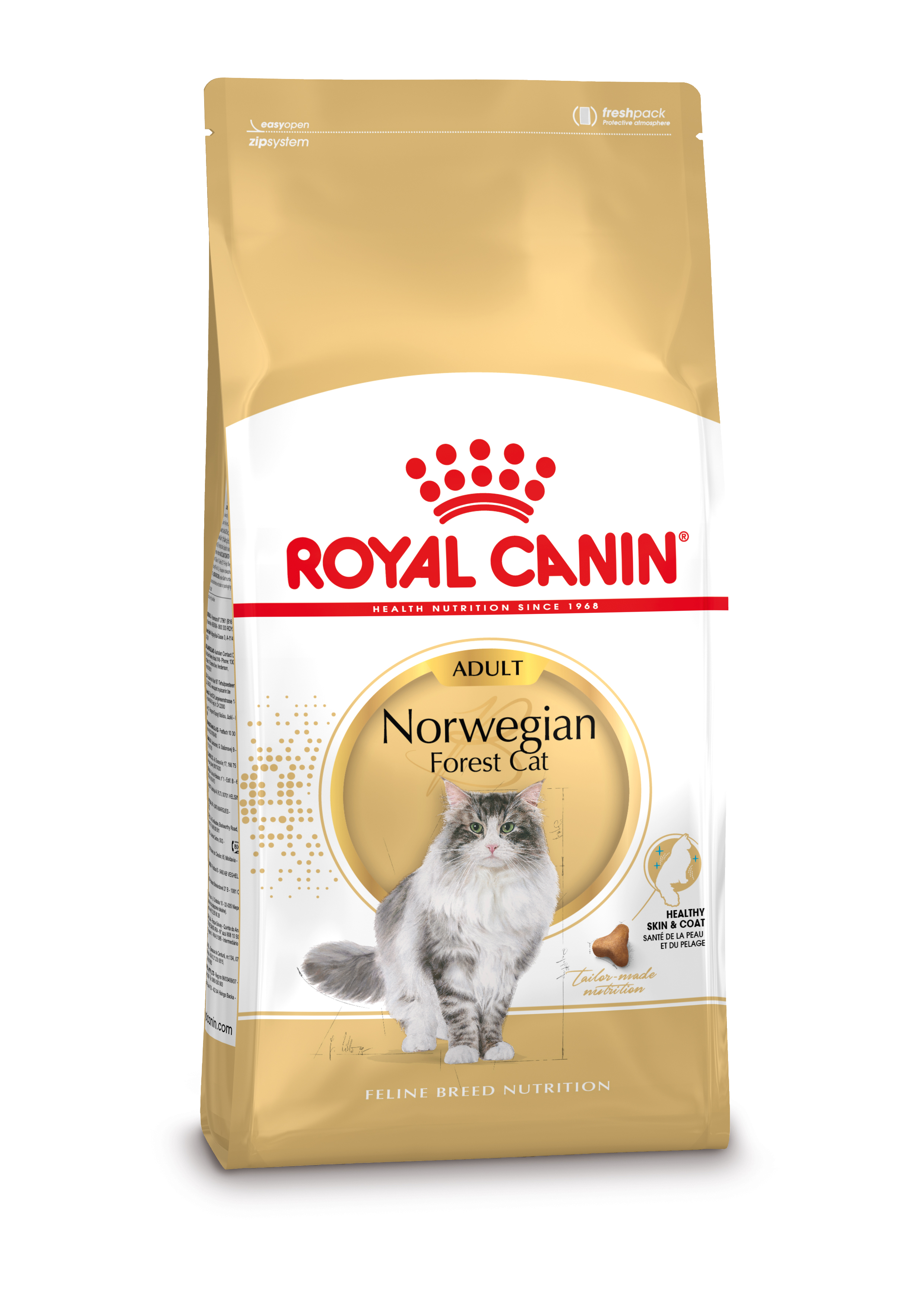 Afbeelding Royal Canin Adult Norwegian Forest Cat kattenvoer 10 kg door Brekz.nl