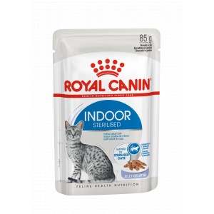 Afbeelding Royal Canin Sterilised Indoor in Jelly - 12 x 85 gram door Brekz.nl