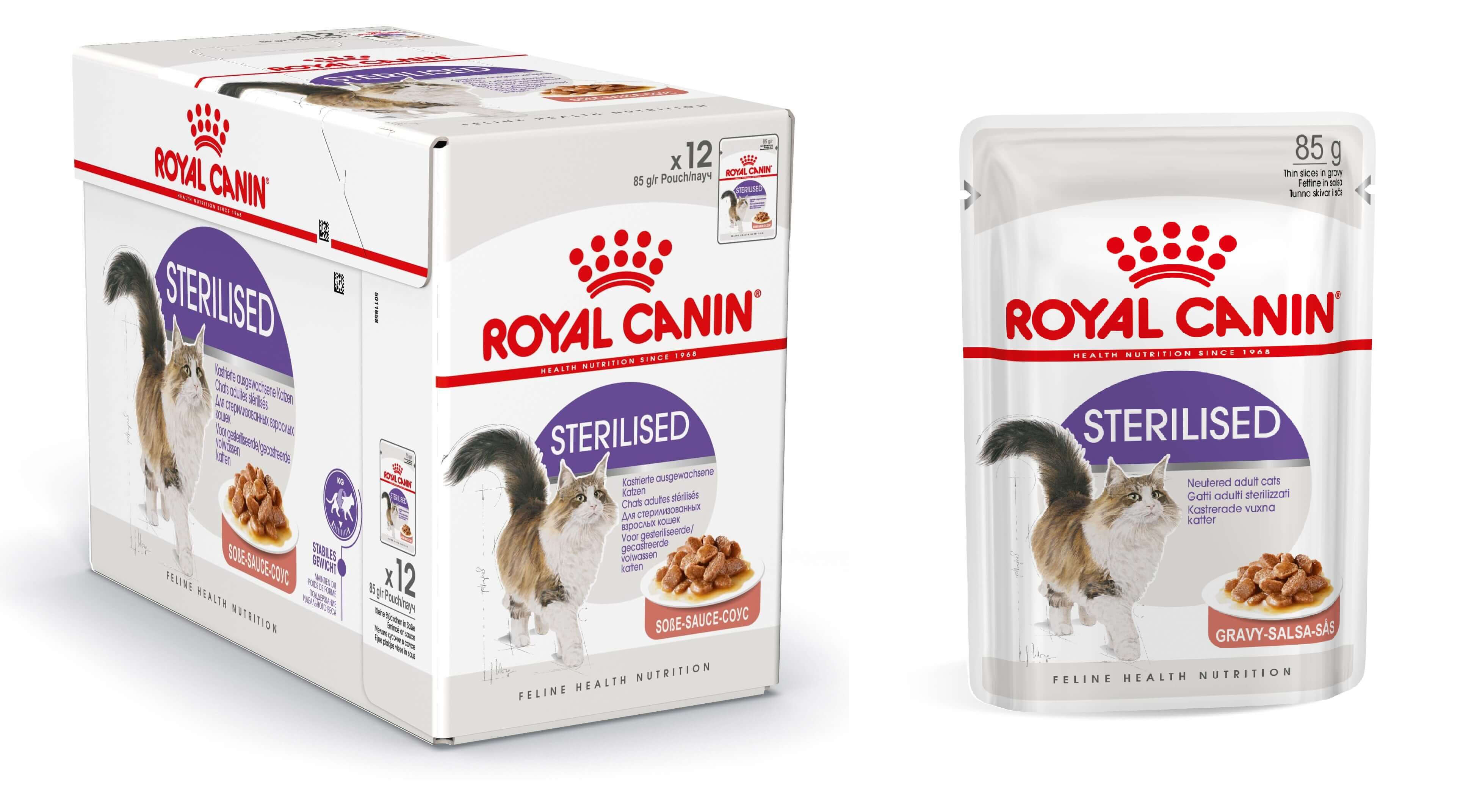 Afbeelding Royal Canin Pouch Sterilised kattenvoer In Gelei door Brekz.nl