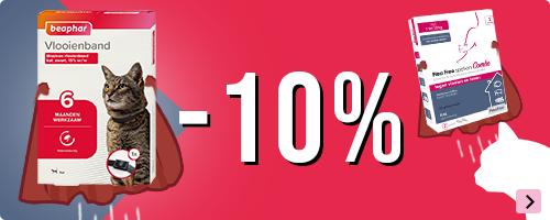 Jetzt 10% Rabatt auf Anti-Floh-Produkte für Ihre Katze